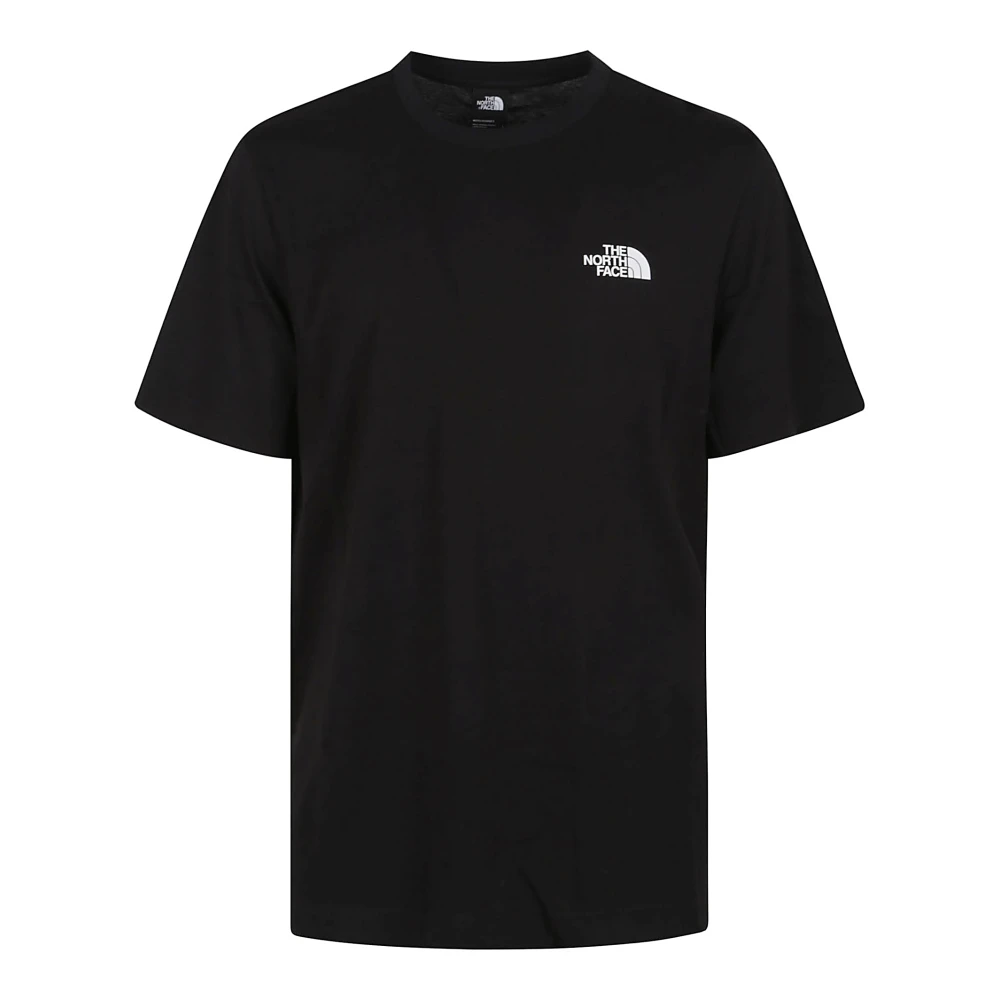 The North Face Eenvoudige Dome Logo Katoenen T-shirt Black Heren