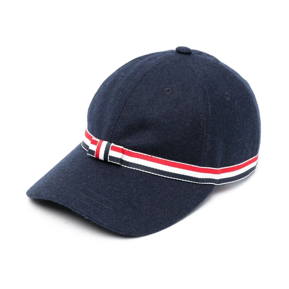 Accessories > Hats > Caps - - Thom Browne - Modalova