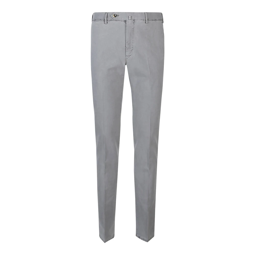 PT Torino Donkergrijze Pigment Superslim Pant Gray Heren