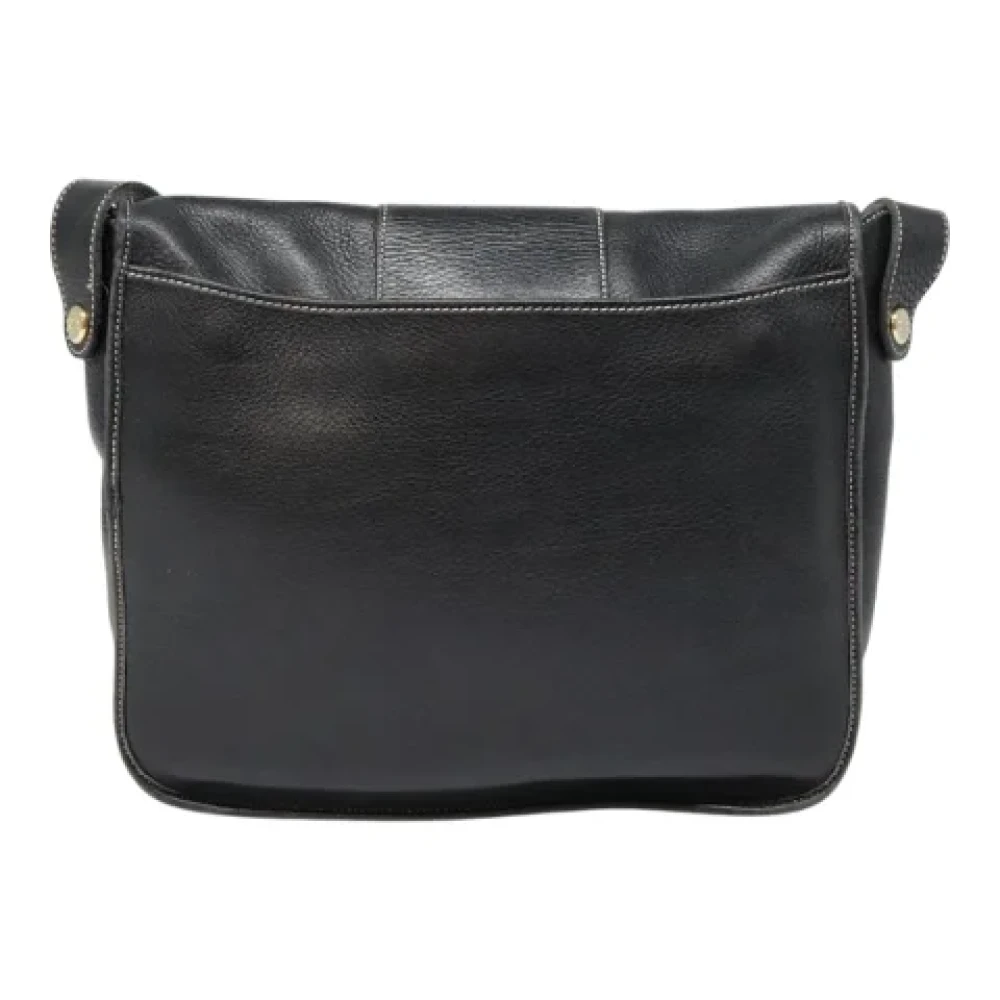 Dior Vintage Pre-owned Leather dior-bags Black Dames