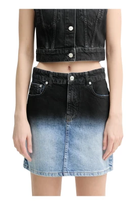 Bomullsdenimkjol