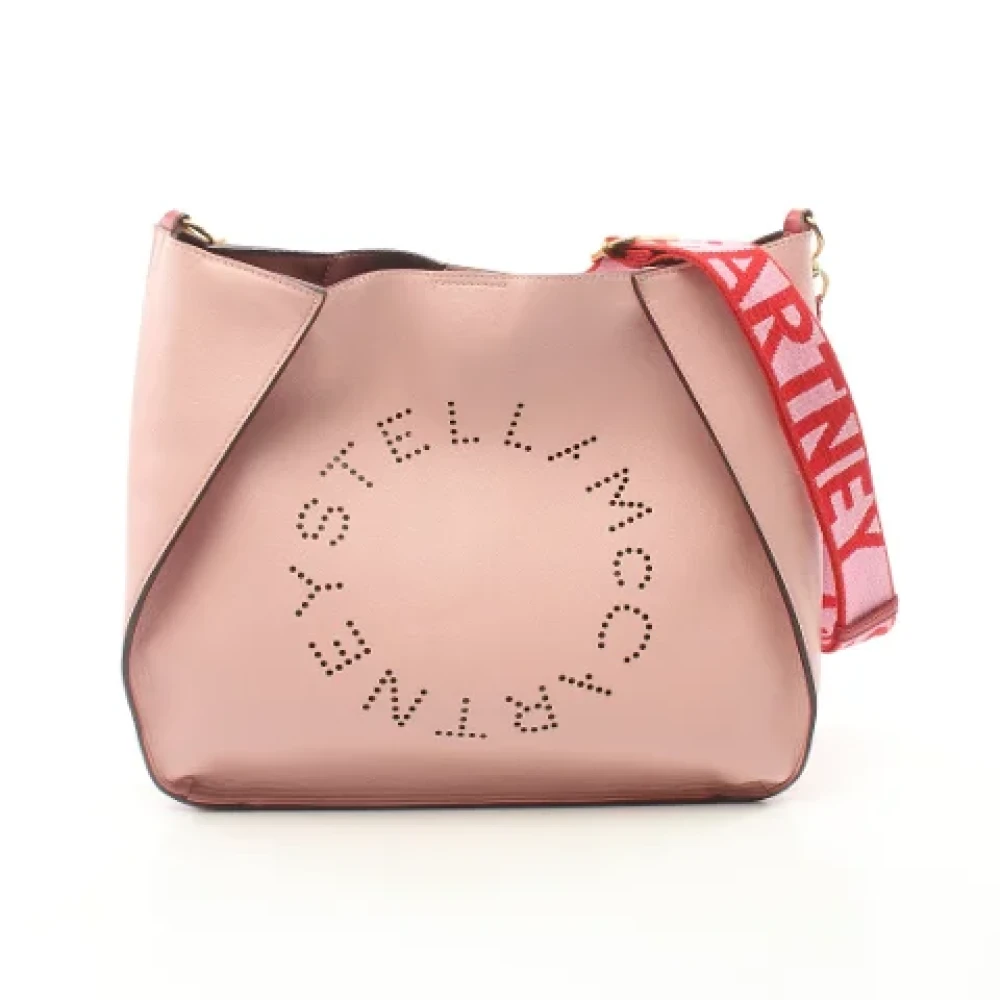 Stella McCartney Pre-owned Leather shoulder-bags Pink Dames