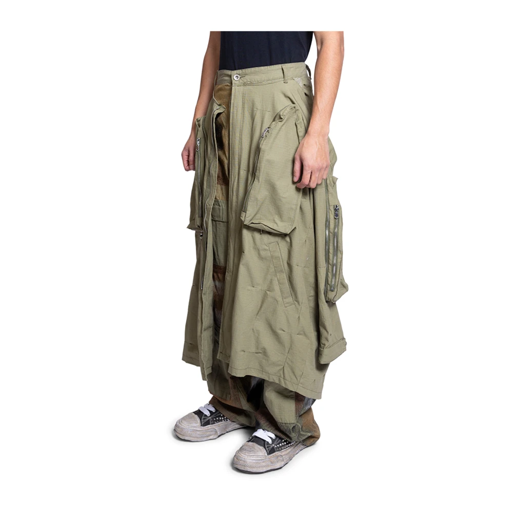 Who Decides War Olijfgroene Militaire Parka Broek Green Heren