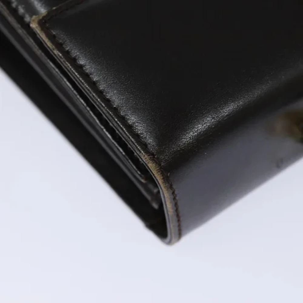 Salvatore Ferragamo Pre-owned Leather handbags Brown Dames