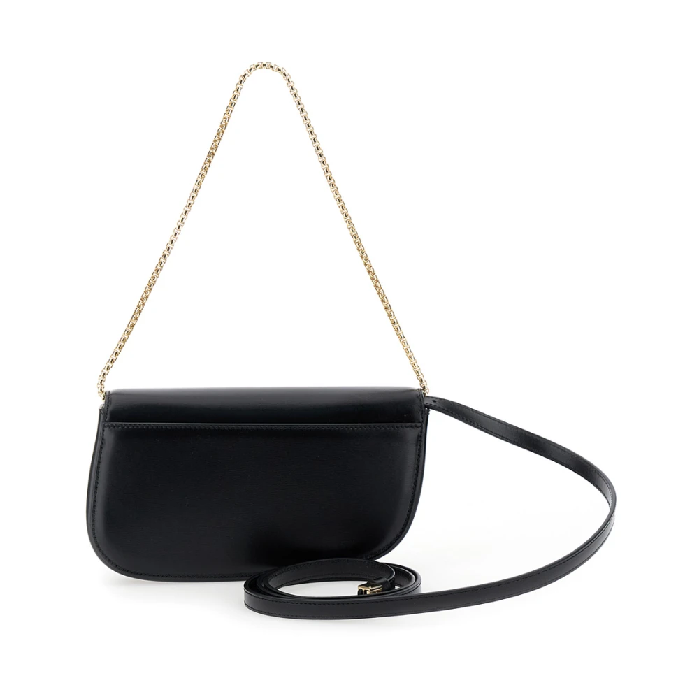 Salvatore Ferragamo Zwarte Fiama Schoudertas Black Dames