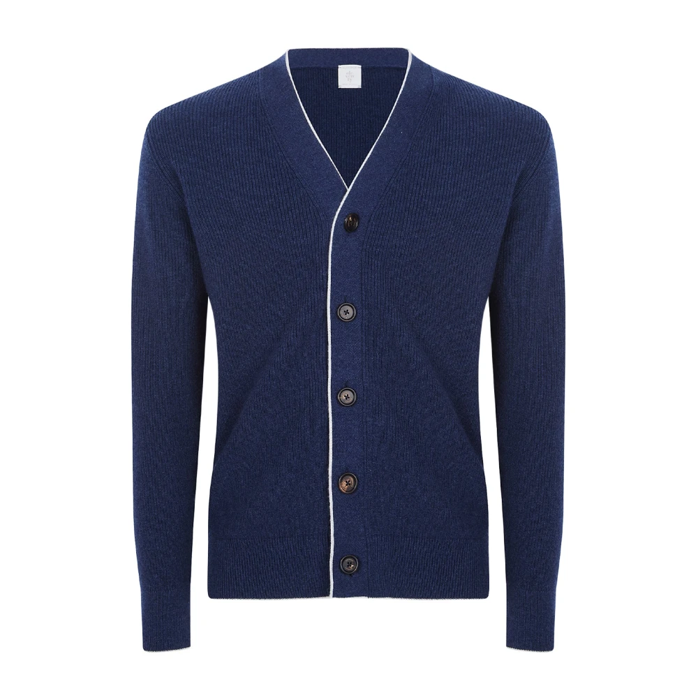 Eleventy Hombre Azul Jerseys, Talla: S