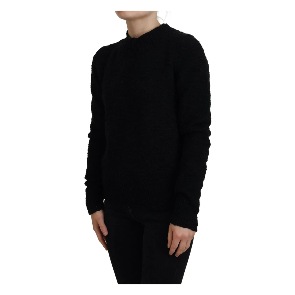 Dolce & Gabbana Luxe Wollen Trui Black Dames