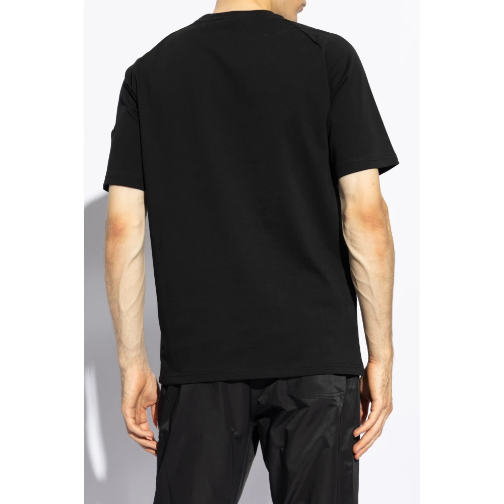 Moschino T-shirt met logo Black Heren