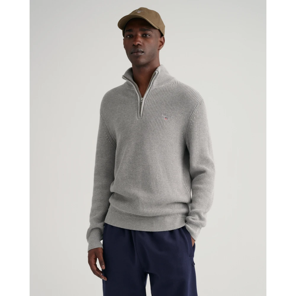 Gant Grijze Pullover Trui Gray Heren