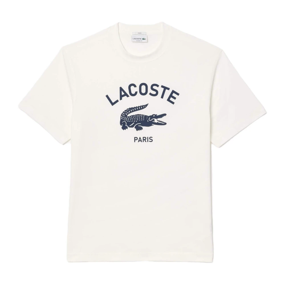Lacoste T-shirt White Heren