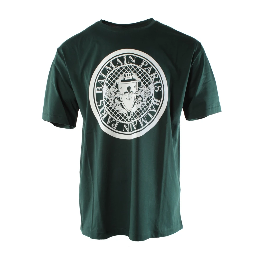 Balmain - Tops > T-Shirts - Green - Balmain - Modalova