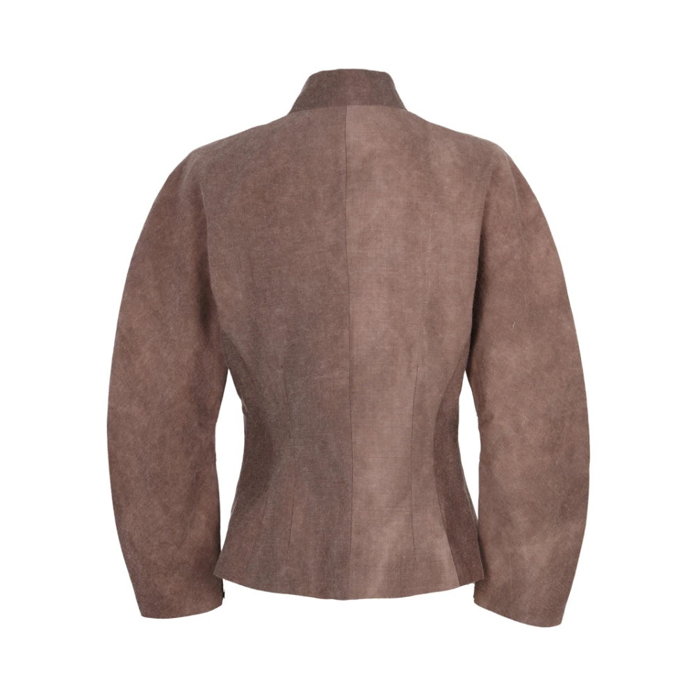 Cortana Ruth getailleerde jas fade klei Brown Dames