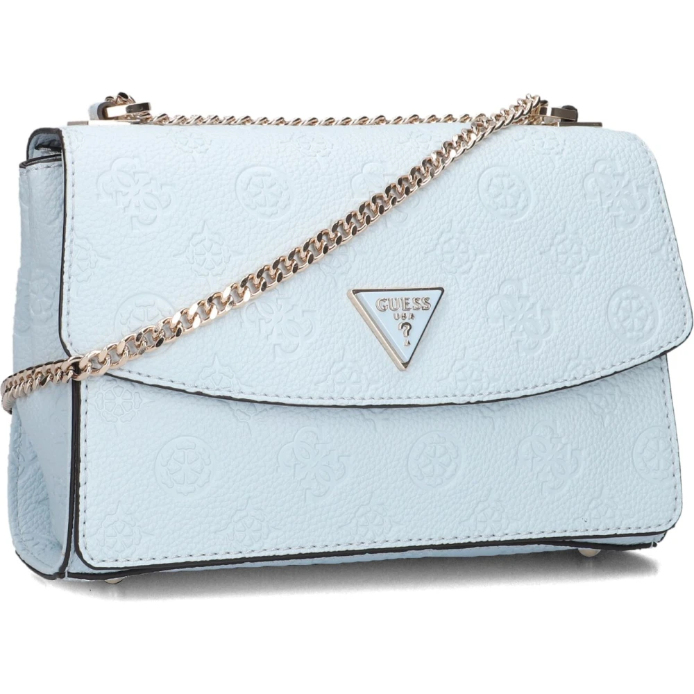 Guess Omkeerbare Crossbodytassen Cresidia Wit Blue Dames