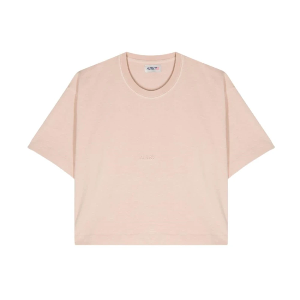 Autry Roze T-shirt Beige Dames