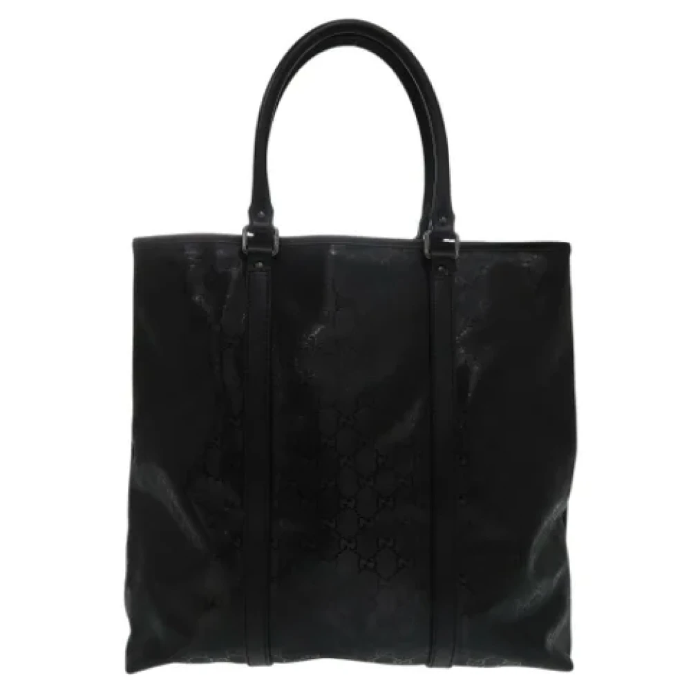 Gucci Vintage Pre-owned Plastic gucci-bags Black Dames