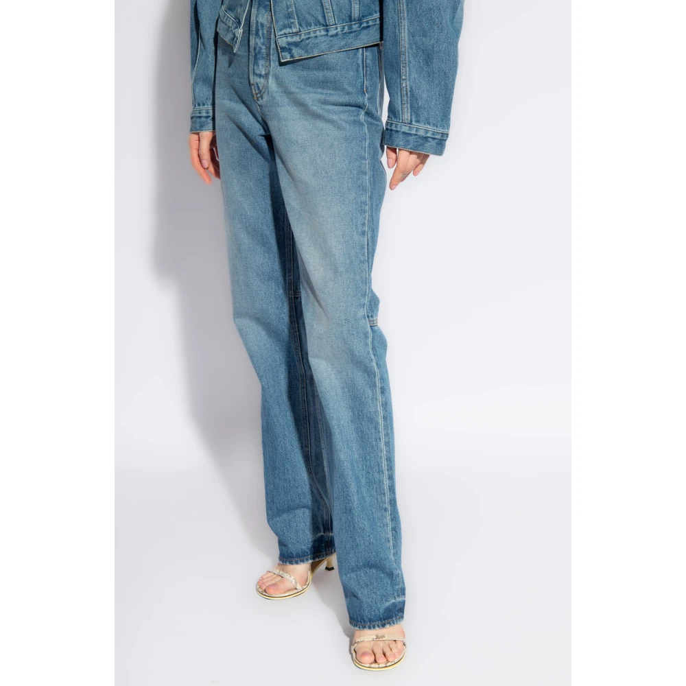 Jacquemus Jeans met rechte pijpen Blue Dames
