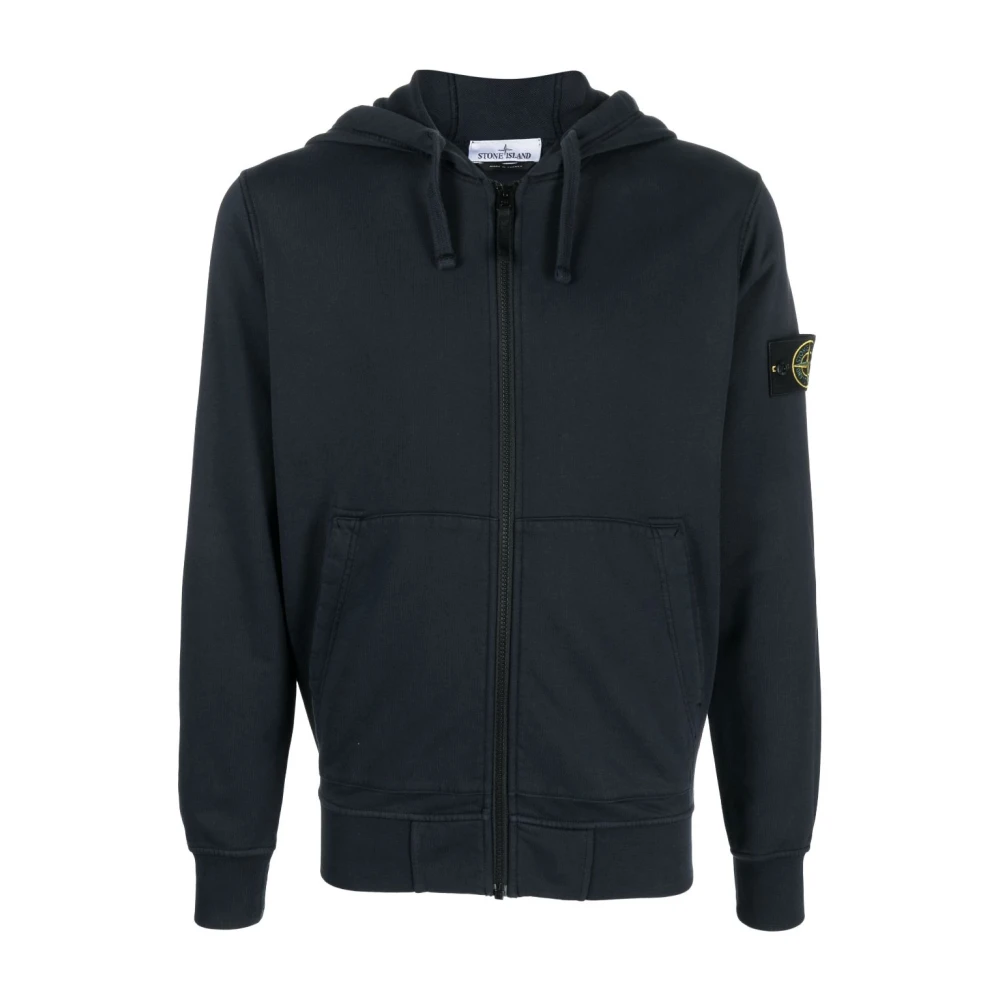 Stone Island Blauwe Trui voor Mannen Blue Heren