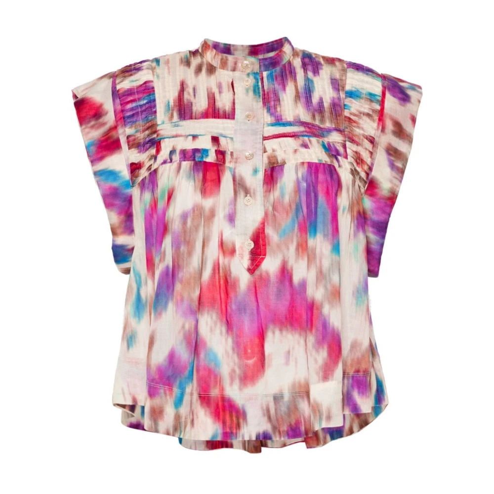 Isabel marant Shirt met abstract patroon Multicolor Dames