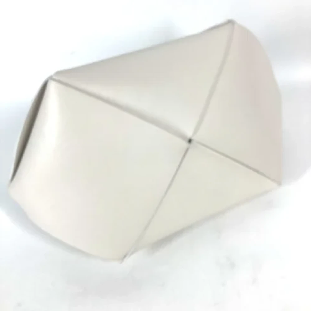 Bottega Veneta Vintage Pre-owned Leather pouches White Dames