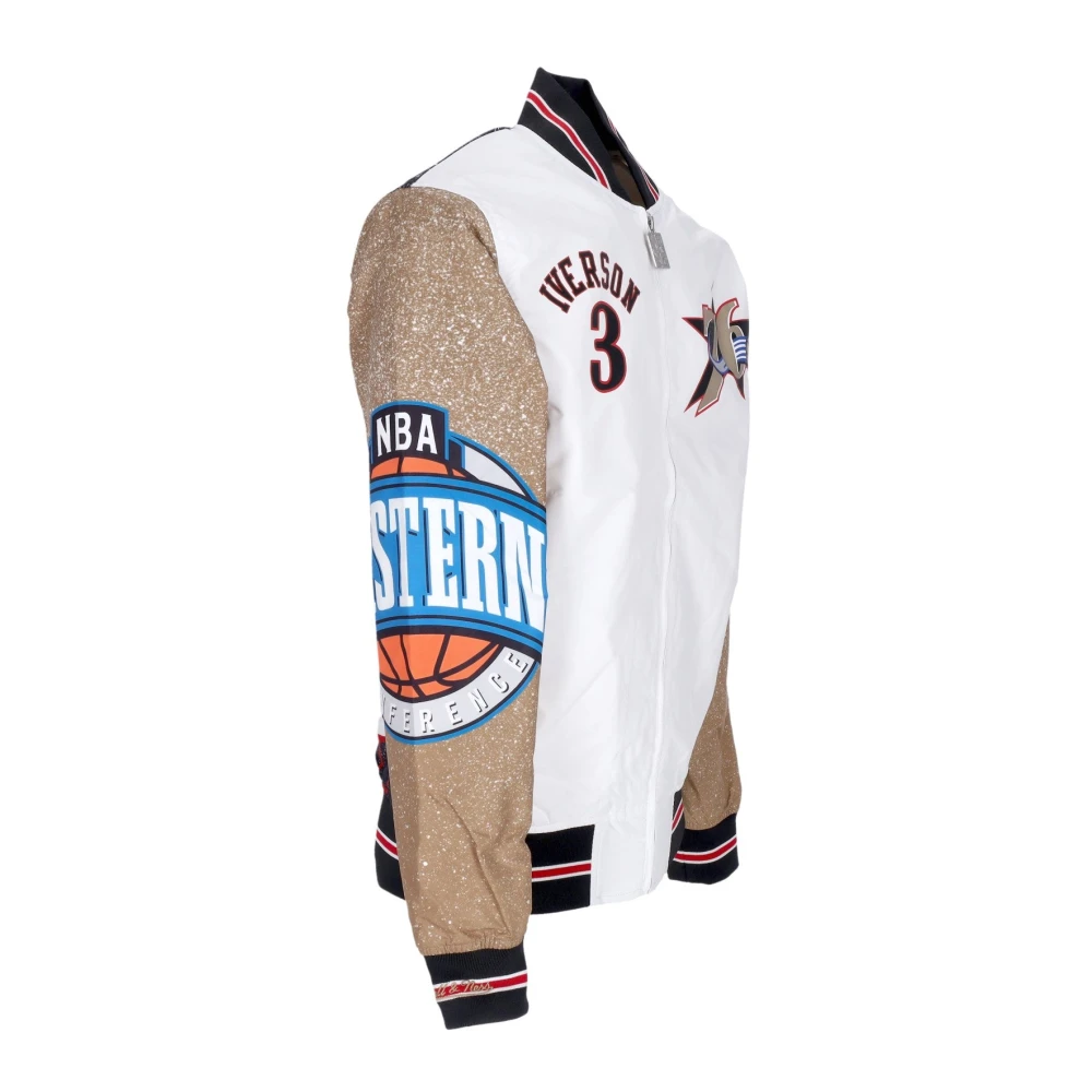 Mitchell & Ness NBA Burst Bomberjack Allen Iverson Multicolor Heren