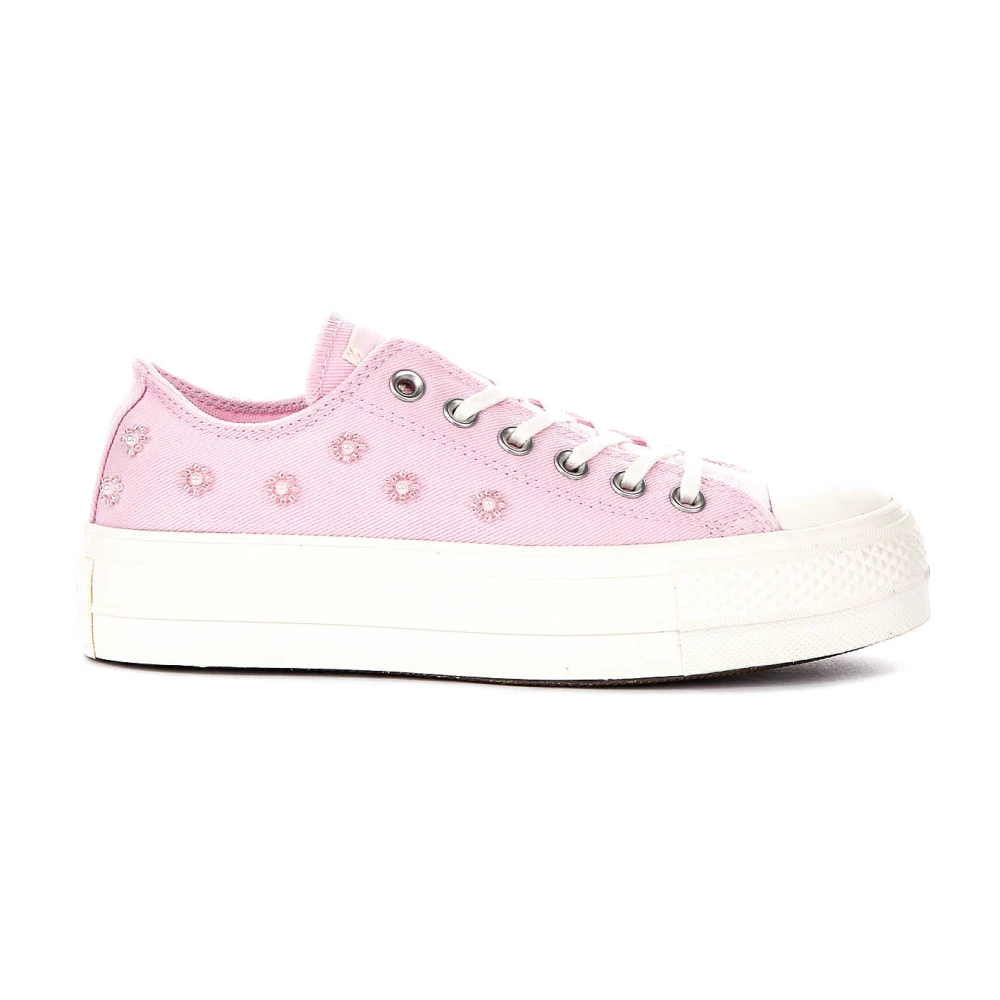 Converse Women's Pink Sneakers, 4 1/2 Uk, All Star Lift A16108c Platform Trainers