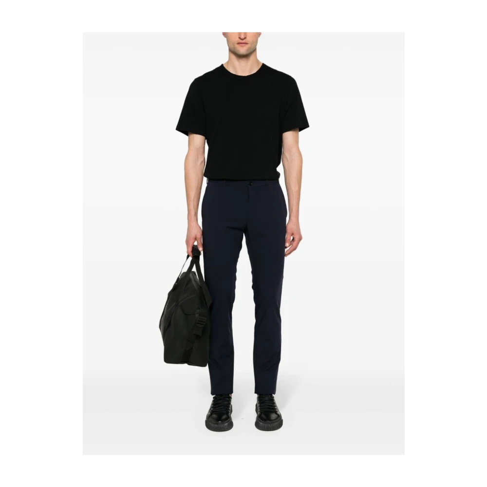 Incotex Blauwe Slim Fit Broek Blue Heren