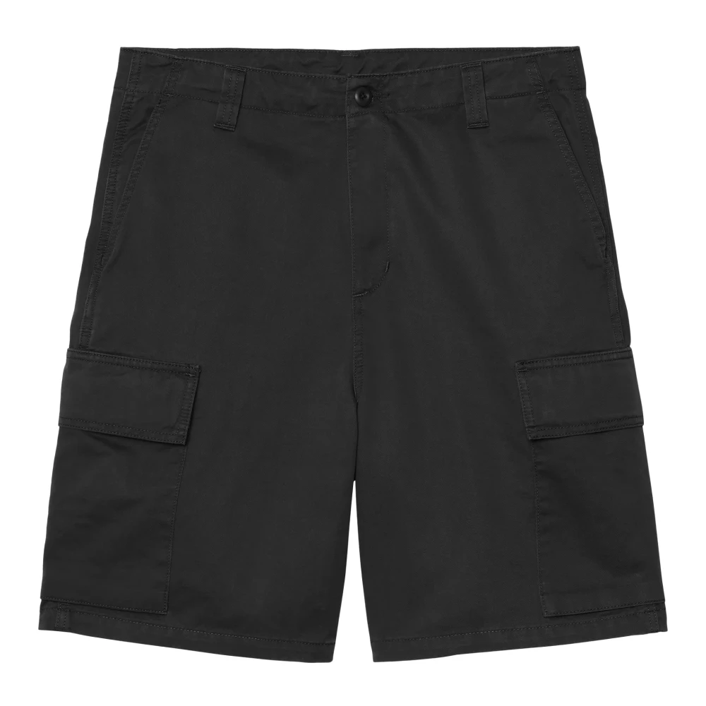 Carhartt Wip Men's Black Casual Shorts, W31, Kade Cargo Short Lenexa