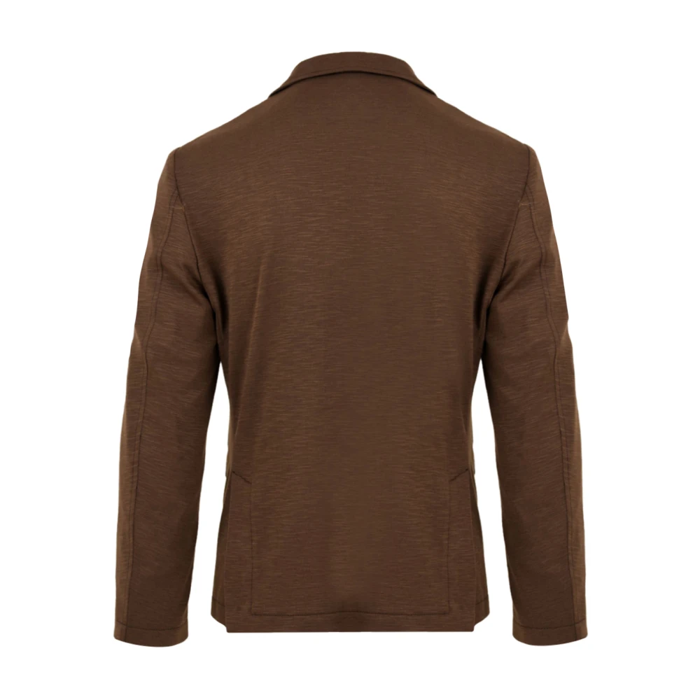 Daniele Alessandrini Bruine Jas G3592E8654401 Timo 24 Brown Heren
