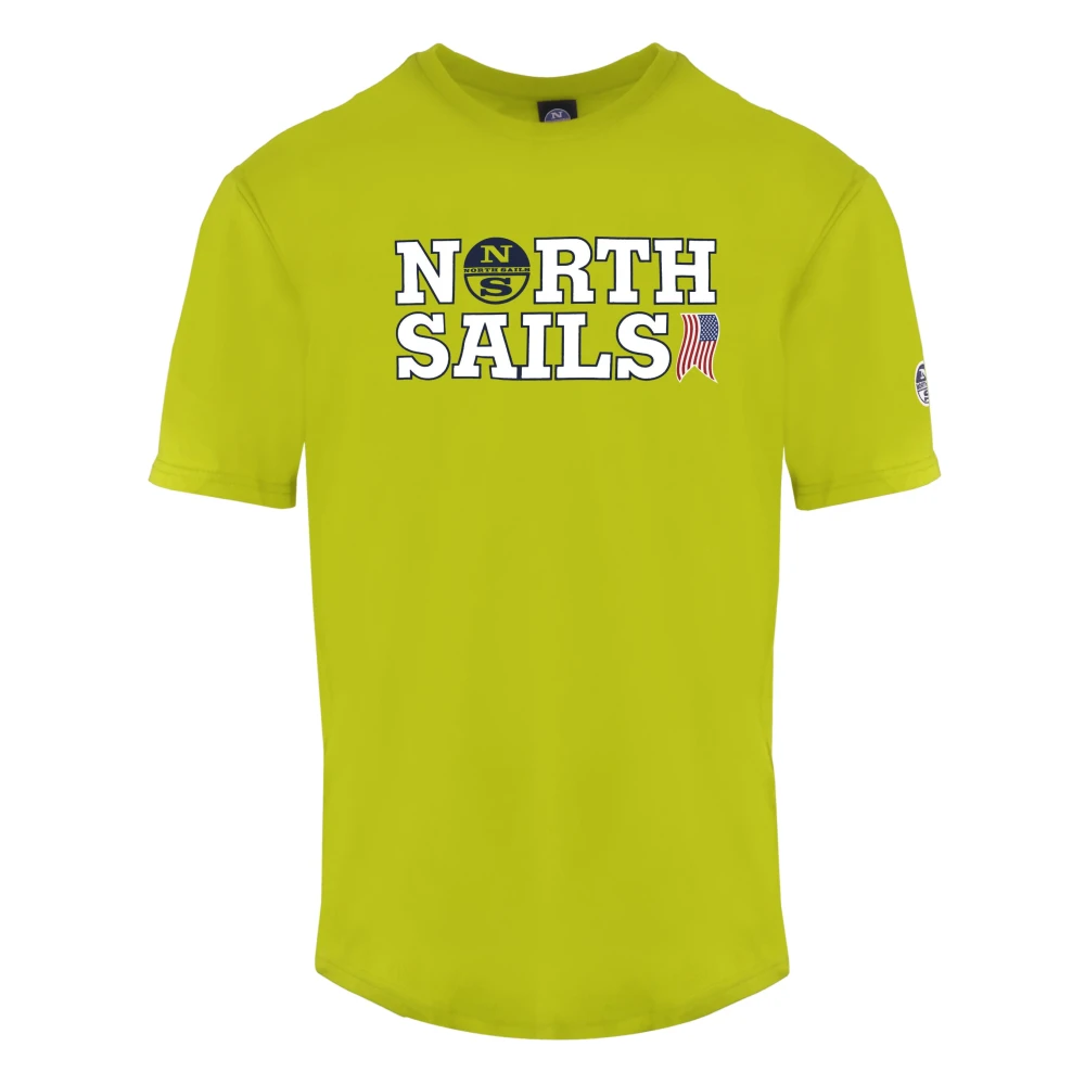 North Sails T-Shirts Yellow Heren
