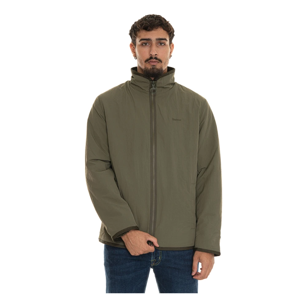 Barbour Omkeerbare fleecejas met ritssluiting Green Heren