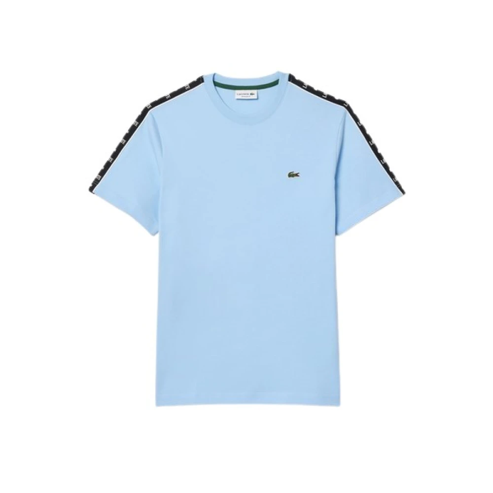 Lacoste Celeste Tappered Tee Shirt Blue Heren