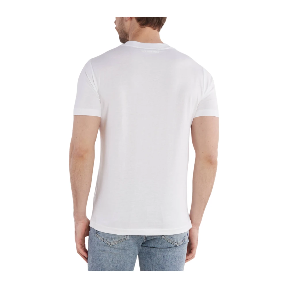 Karl Lagerfeld Crewneck T-shirt 542241 755062 Wit White Heren