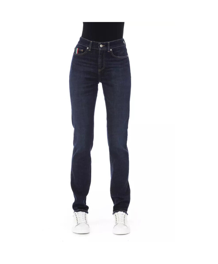 jean-femme-en-coton-bleu