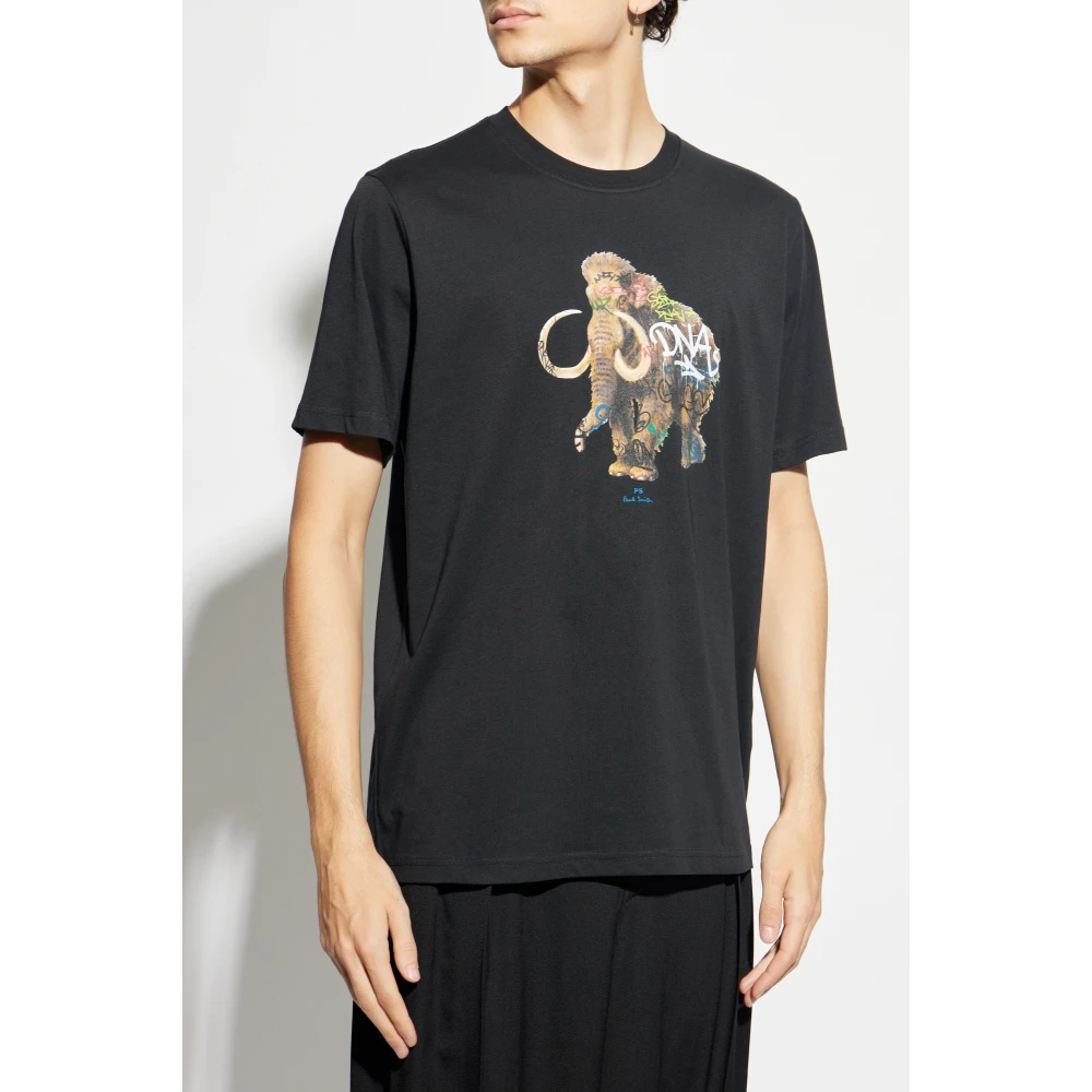 PS By Paul Smith T-shirt met print Black Heren