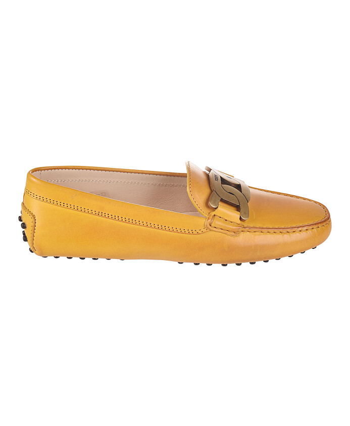 mocassins-en-cuir-jaune-avec-chaine