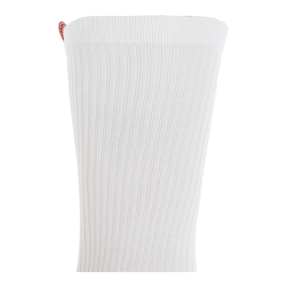 Dsquared2 Katoenen sokken met logo White Heren
