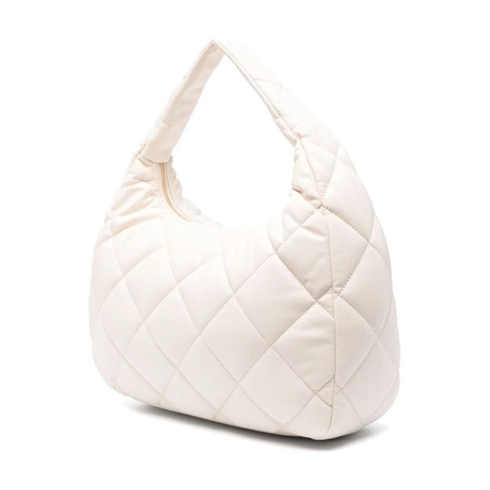 Twinset Witte Gewatteerde Schoudertas White Dames