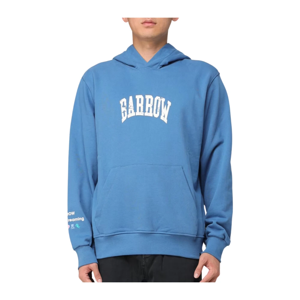 Barrow Diep Water Unisex Hoodie Blue Heren