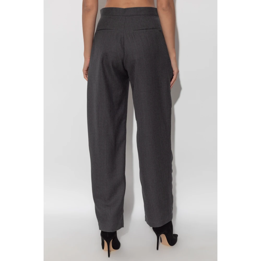 Halfboy Wollen broek Gray Dames