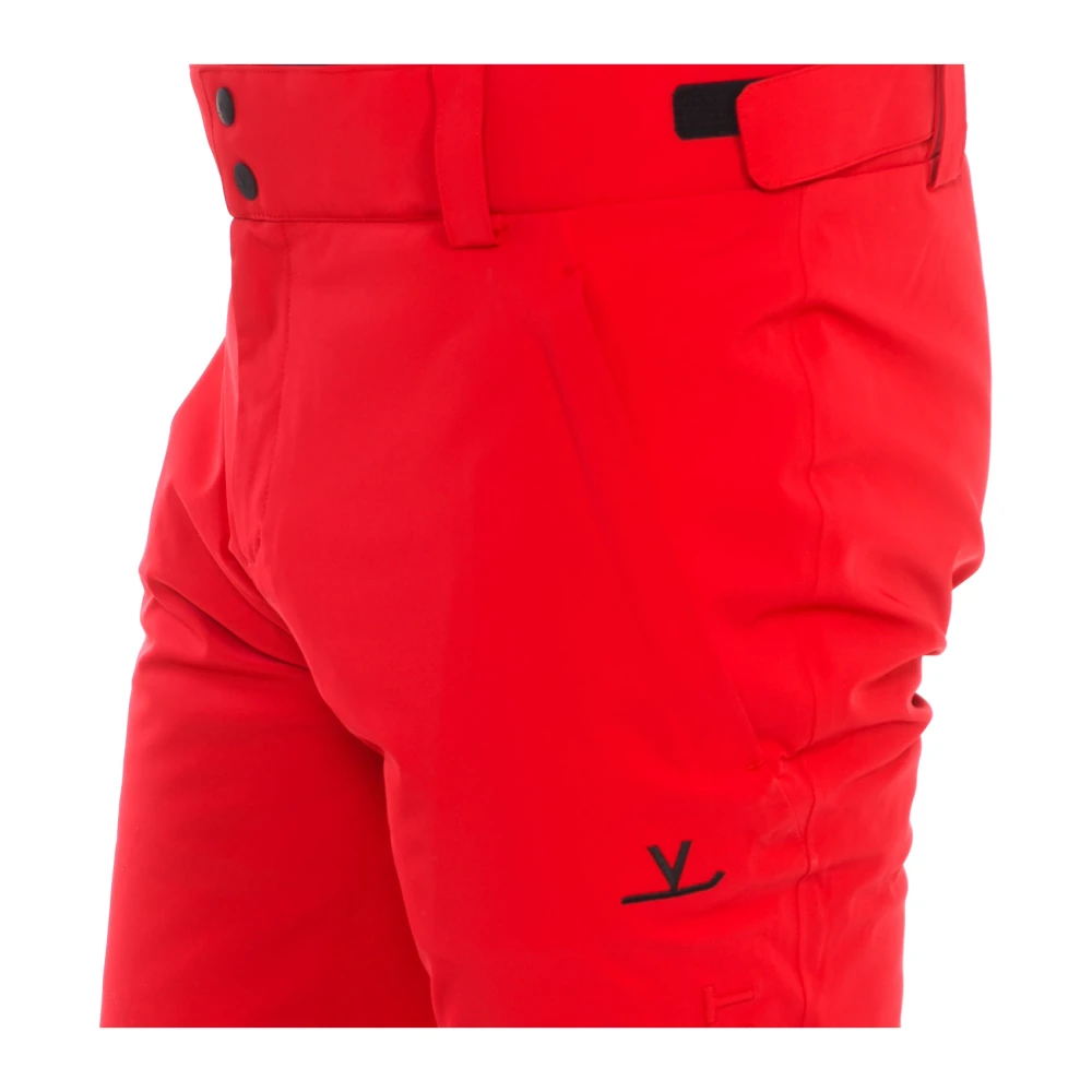 Vuarnet Ski Broek met Hoogwaardig Membraan Red Heren