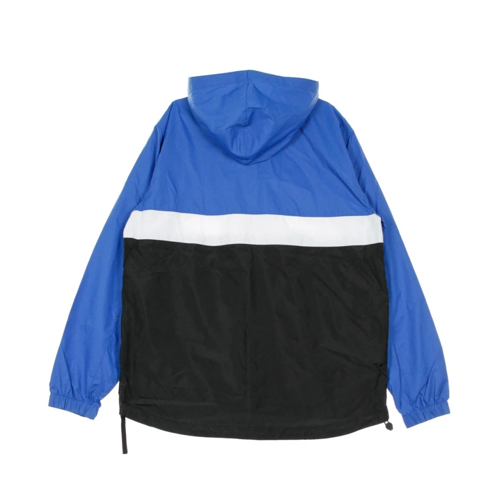 Timberland Blauwe Windjack met Trechterhals Blue Heren