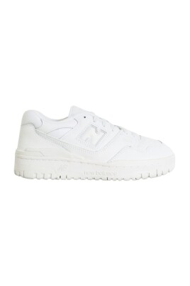 sneakers-blanches-550-logo-cuir-daim