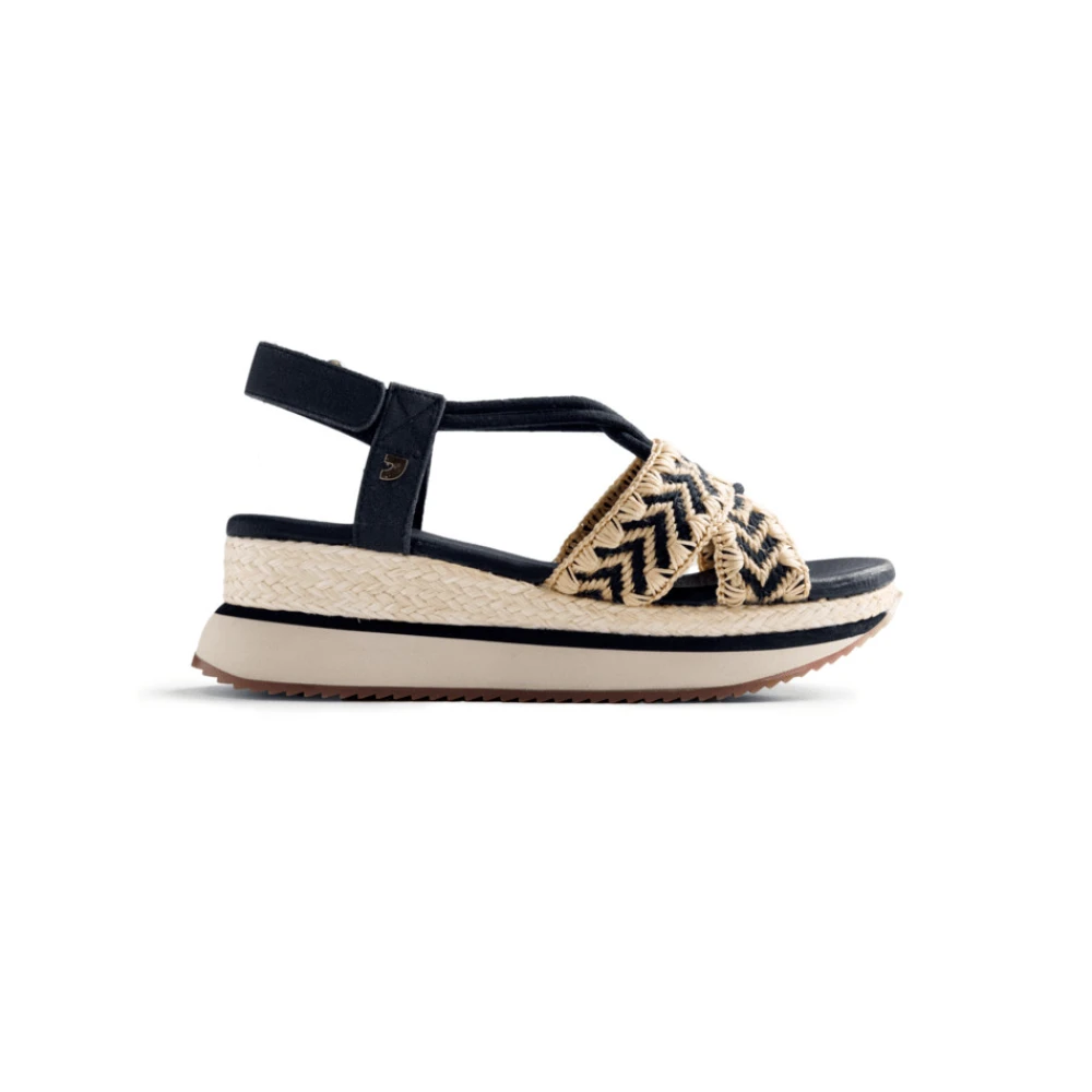Gioseppo Women's Black Wedges, 8 Uk, Ugunja Sandal