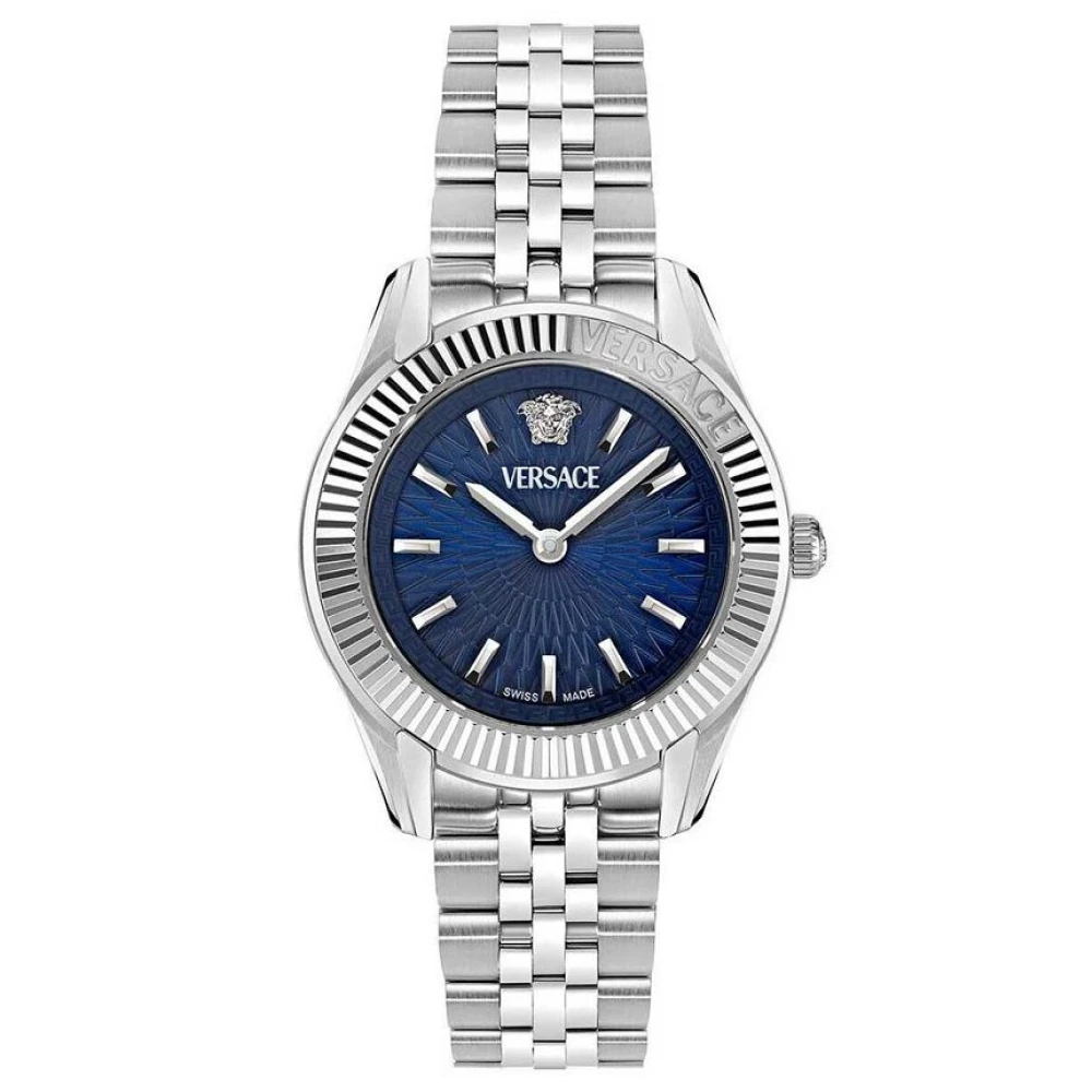 Versace Femme Gris - Montre Bracelet Greca Time Diamant - Accessoires - Taille: One Size