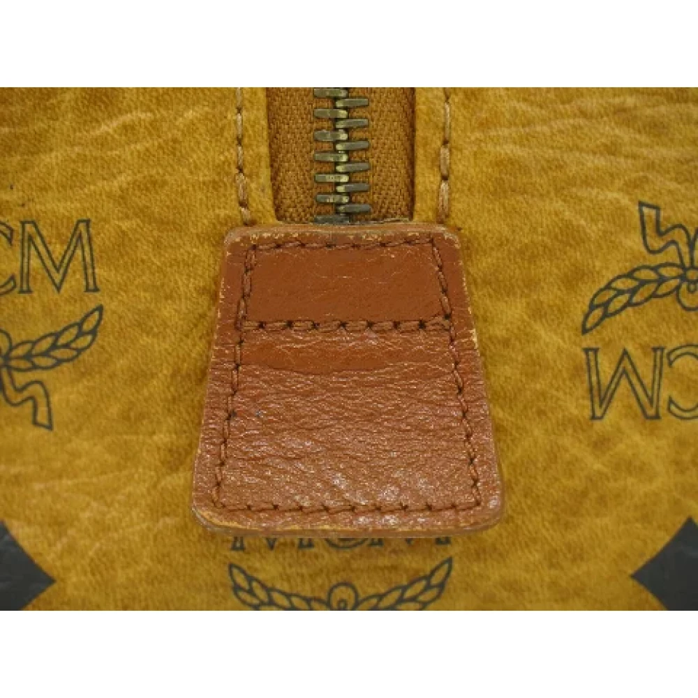 MCM Pre-owned Canvas handbags Brown Dames
