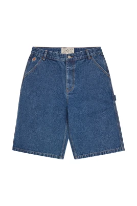 Broderade Denim Carpenter Shorts