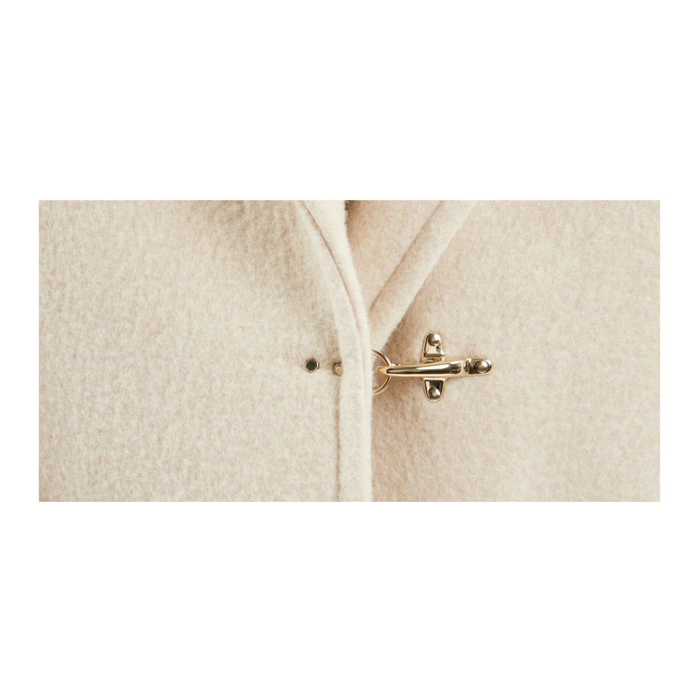 Fay Lichtbeige Wollen Jas Beige Dames