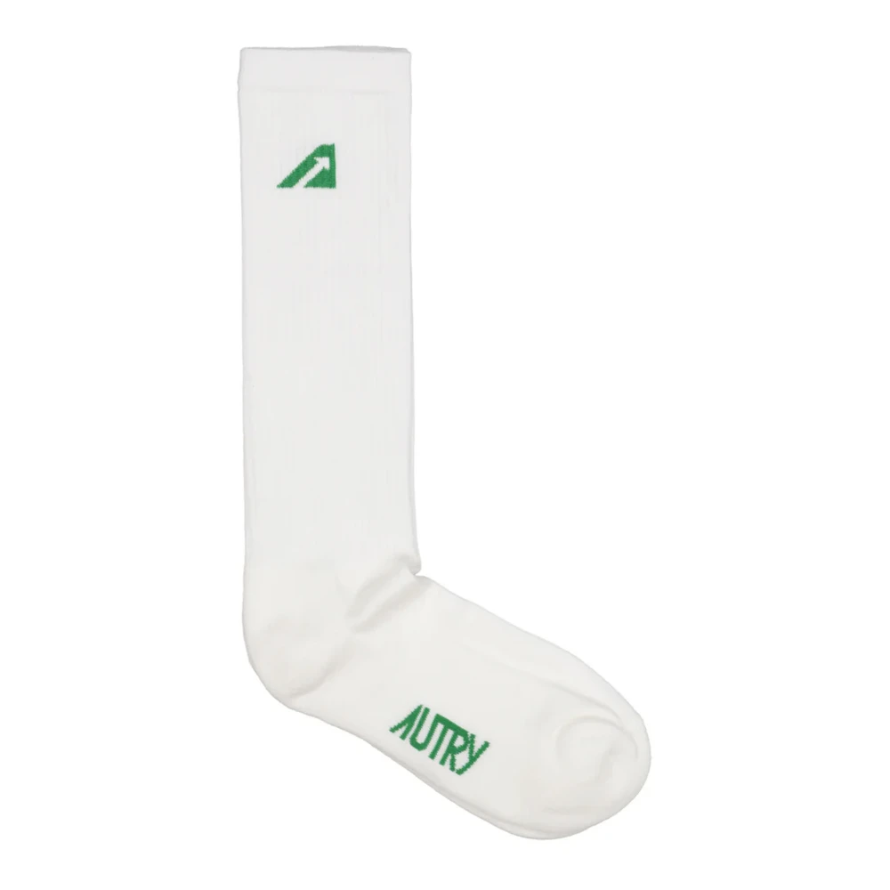 Autry Minimalist Logo Socks Green Heren