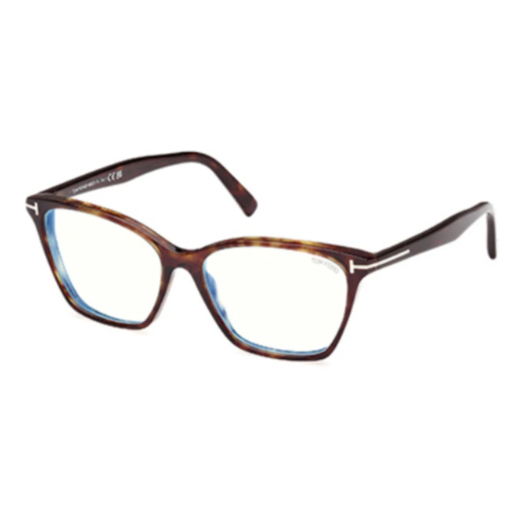 Tom Ford Unisex Brown Glasses, 56 Mm, Cat-Eye Optical Frame