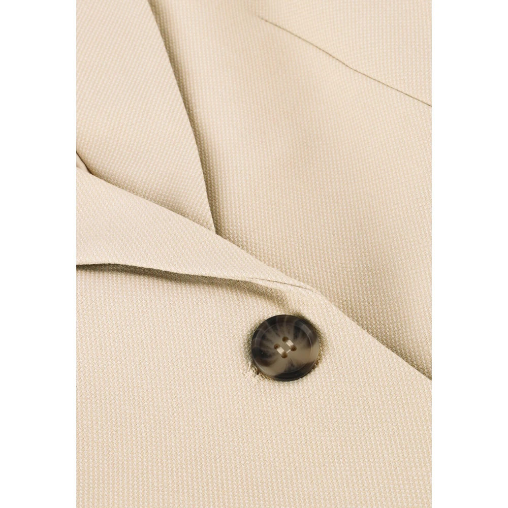 Y.A.S Beige Blazer voor vrouwen veelzijdige stijl Beige Dames